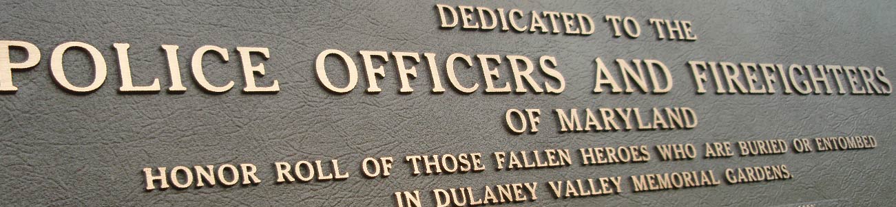 Dulaney Valley Memorial Gardens Plaque